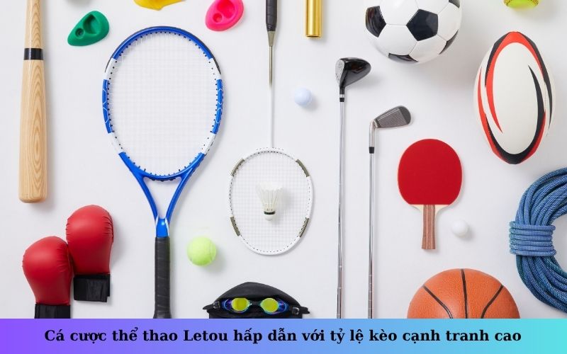Cá cược thể thao Letou hấp dẫn với tỷ lệ kèo cạnh tranh cao