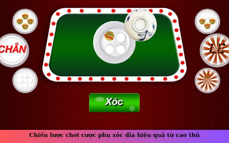 Chiến lược chơi cược phụ xóc đĩa hiệu quả từ cao thủ